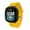 Yellow, variant on Iowa Engraved Silicone Unisex Watch Band for Fitbit Versa 3 and Sense (Black) by Affinity Bands