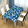 thumbnail image 4 of Yayeee Tablecloths 54" x 54" Rectangle Wrinkle Resistant Party Table Cover, Blue Dots, 4 of 8