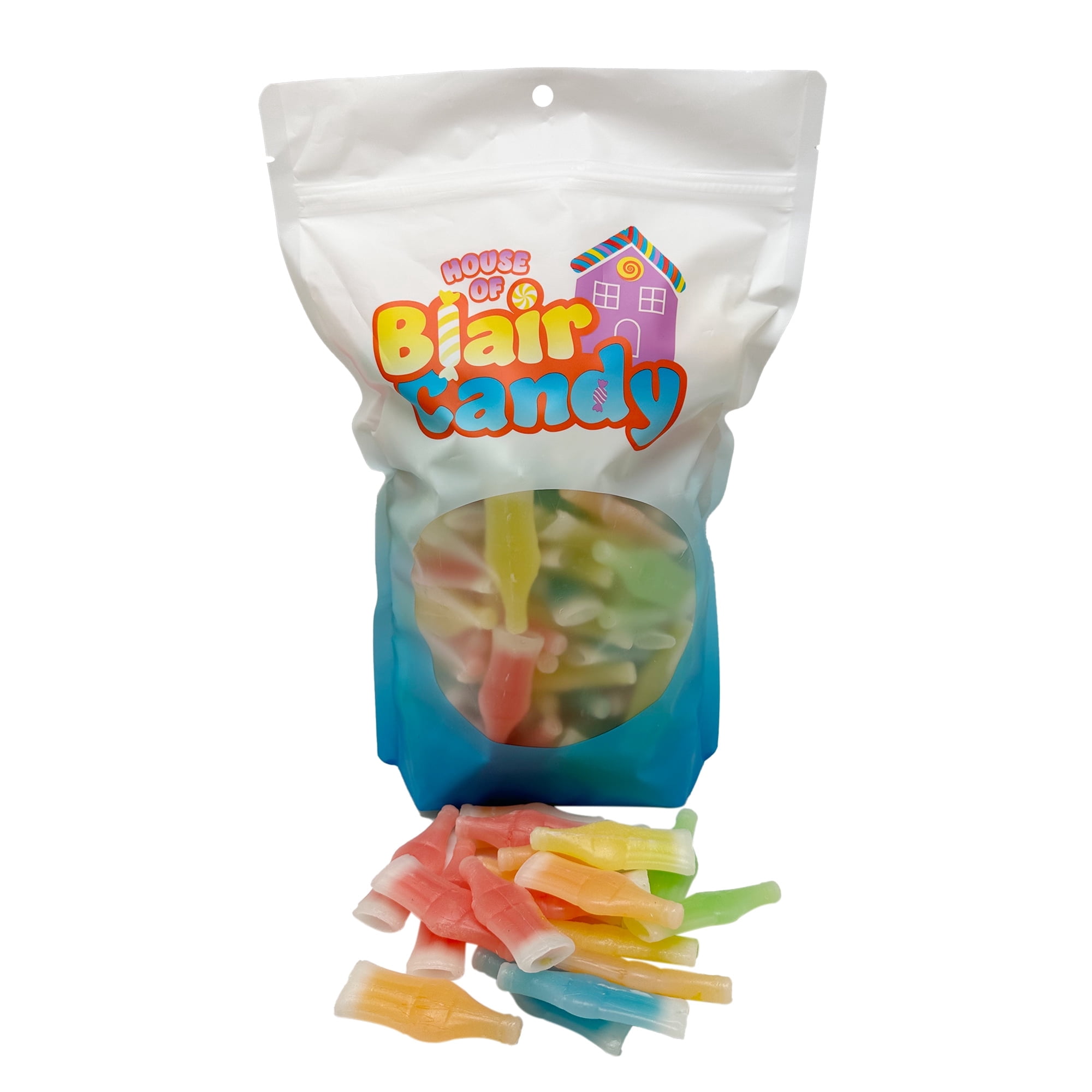 Blair Candy│Nik-L-Nips Wax Bottle Candy - 3 lbs. Resealable Candy Bag