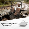 thumbnail image 4 of XYZCANDO Brown Camo Forest Seat Cover for UTV Waterproof Rhino Bucket Seats Cover with Headrest Covers Anti-Slip 4 Pack UTV Seat Covers Accessory Part for Rhino 450 660 700, 4 of 7