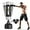 Silver, variant on FITVEN Freestanding Punching Bag with Boxing Gloves Heavy Boxing Bag with Suction Cup Base for Adult Kids - Men Stand Kickboxing Bag