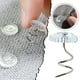 thumbnail image 2 of 20 alfileres para tapicería Alfileres con cabezas transparentes para fundas y faldones de cama, 2 of 6