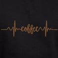 thumbnail image 3 of CafePress - COFFEE HEARTBEAT Hoodie - Pullover Hoodie, Classic, Comfortable Hooded Sweatshirt, 3 of 4