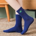 thumbnail image 3 of Women's Novelty Dinosaur Print Crew Socks Fun Casual Mid Length Socks, 3 of 3