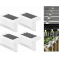 thumbnail image 1 of 4 Pack Solar Deck Lights Led Solar Step Lights Waterproof Fence Lights For Outdoor Steps Fence, 1 of 5