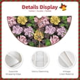 thumbnail image 3 of Fotbe Colorful Roses Pattern Christmas Tree Skirt, Tree Skirts Plush Christmas Decorations, Christmas Tree Skirts Xmas Decorations Holiday Party Decor-30", 3 of 6