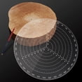 thumbnail image 2 of WHEANG Measuring Tools Circle Finder Size Optimizer Marking Center Finder Tool Woodworking Compass 20Cm Multi-Color, 2 of 5