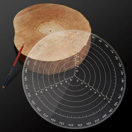 

BTJX Circle Finder Size Optimizer Marking Center Finder Tool Woodworking Compass