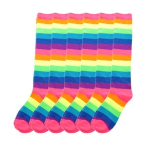 Neon Rainbow (6 Pairs)