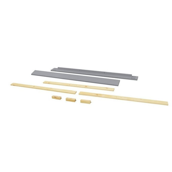 Million Dollar Baby Classic Full Size Bed Conversion Kit in Gray