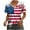 Multicolor#7, variant on qipepei American Flag Shirt for Women 4th of July T-Shirt Patriotic T-Shirts Women's Independence Day Short Sleeve Printed Casual Tops Short Sleeve Crewneck Tops Shirt