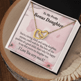 thumbnail image 3 of To Bonus Daughter All the Qualities Inseparable Necklace, 3 of 20