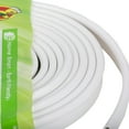thumbnail image 6 of Duck Brand .88 in. x 17 ft. White Vinyl Gasket Weatherstrip Seal, 6 of 10