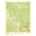 thumbnail image 2 of USGS 20x24 Gold Ornate Wood Framed with Double Matting Museum Art Print Titled - Giant Forest California Quad - USGS 1961, 2 of 4
