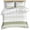 Green, variant on 3 Piece Sage Green Stripe Duvet Cover Set Queen Size,Microfiber Comforter/Quilt Cover with Corner Ties and 2 Pillowcases,Modern Rustic Horizontal Green Striped All Season Bedding with Zipper Closure
