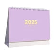 thumbnail image 3 of Calendario de mesa de 2025 años Flip Cover Cover Daily Monthly Planner Horario diario para dormitorio Multipropósito ligero, 3 of 8