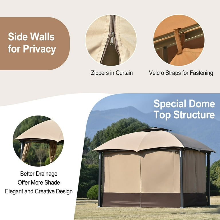 Walmart screened gazebo top