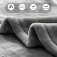 thumbnail image 2 of Puredown Electric Heated Blanket King Size with Dual Control, Heated Blanket with 10 Heating Levels, 1-12 Hours Auto Shut Off, Machine Washable, Fast Heating Warming Throws (100x90 Inches, Gray), 2 of 8