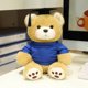 thumbnail image 4 of Osito de doctor con birrete de graduación, peluche, muñeco de graduación, muñeco de tela, regalo de graduación, muñeco de peluche, 4 of 7