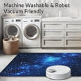 thumbnail image 5 of ODIKA 8'x10' Machine Washable Non-Slip Area Rug, Dark Galaxy High Traffic Rug, Blue, 1500, 5 of 7