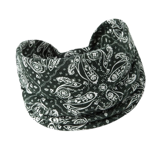 Diadema ancha para mujer, banda para la cabeza, banda para el cabello antideslizante, banda para el cabello atlética con nudo Estilo A