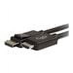 UPC: 0757120543275 | C2G 10ft DisplayPort to HDMI Adapter Cable – Black – DisplayPort cable – 10 ft