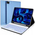 thumbnail image 1 of Funda con teclado KVAGO para iPad Air de 11 pulgadas con soporte para lápices, 1 of 7