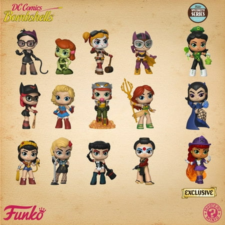 FUNKO MYSTERY MINI SPECIALTY SERIES: DC BOMBSHELLS (ONE Random Figure Per Purchase) - Walmart.com