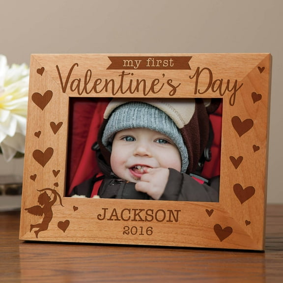 Personalized 1st Valentine's Day Frame