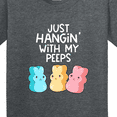 thumbnail image 4 of Inktastic Easter Hangin' with My Peeps Youth T-Shirt, 4 of 5