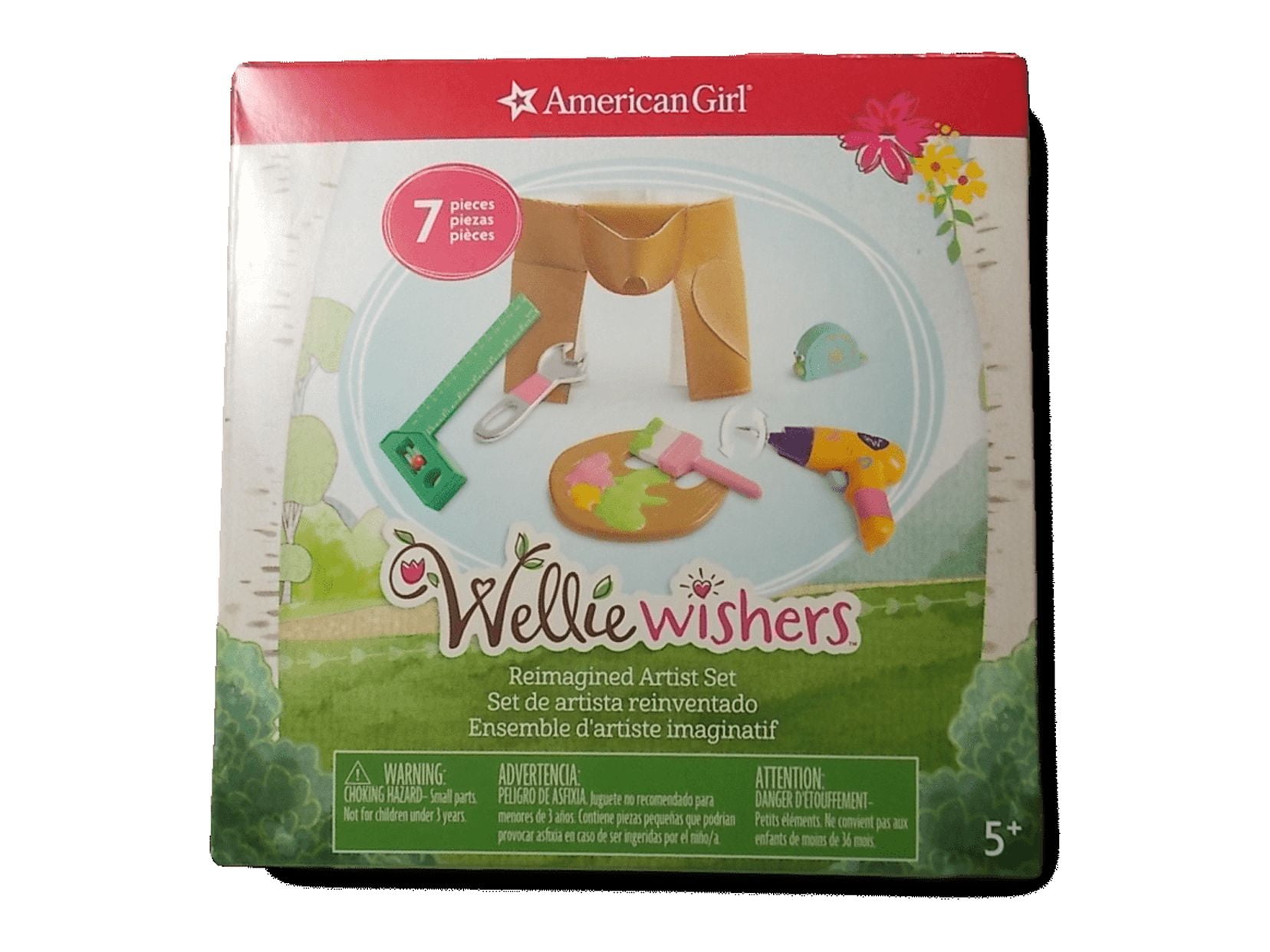 American Girl Wellie Wishers Reimagined Artist Set for 14.5" Dolls (Doll Not Included)