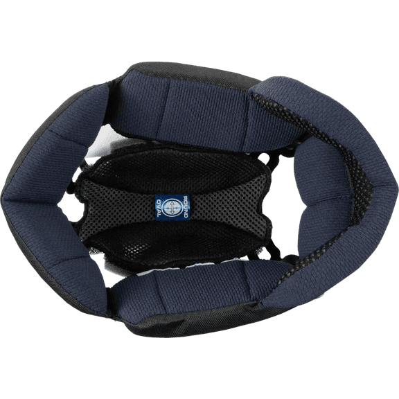 Arai Quantum-X Epure Top Inner Liner Pad for Md/Lg Black 12mm