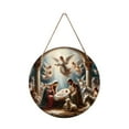 thumbnail image 6 of Tyidzon Nativity Scene Ornaments for Christmas Tree - Flat Nativity Christmas Ornaments Indoor, The Birth of Jesus Decor, Religious Gifts for Christian, Family, 6 of 6