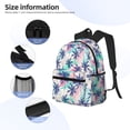 thumbnail image 3 of Balery Palm Leaves Mochila para Mujeres y Hombres, Mochila Ligera Casual para Viajes, Mochila Clásica Básica para la Universidad, 3 of 6