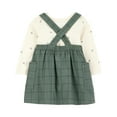 thumbnail image 2 of Carter's Child of Mine Baby and Toddler Girl Dress Set, 3-Piece, Sizes 0/3-24 Months, 2 of 7