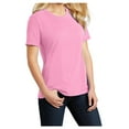 thumbnail image 4 of Ladies Core Cotton Tee Candy Pink M, 4 of 6