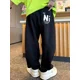 thumbnail image 5 of Pantalones deportivos Jogger Camisetas con alfabeto Pantalones Trajes para hombres Correr Jogging Pantalones de algodón para hombre Conjuntos de dos piezas Estilo coreano 2024, 5 of 5