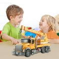 thumbnail image 6 of Construction Toys, Little Machines Mega Activity Playset w/ 14 Pieces, XL Crane/Excavator & Construction Site Accessories - Kids Toys 3+, 6 of 6