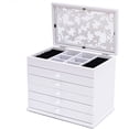 thumbnail image 2 of Shzicmy Wooden Jewelry Boxes for Women Storage Cabinet Ring Necklace Organizer with 6 Layers Drawer, 2 of 16