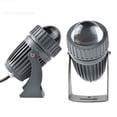 thumbnail image 4 of Foco LED para exteriores, 110 V, 220 V, 12 V, 10 W, 24 W, resistente al agua, con ángulo de haz estrecho, para paisajes, calles, jardines, focos cuadrados, 4 of 5