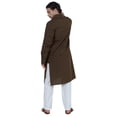 thumbnail image 4 of AtasiÂ&nbsp;Men's Henley Welt PocketÂ&nbsp;LongÂ&nbsp;KurtaÂ&nbsp;Solid Indian Ethnic Wear Clothing ForÂ&nbsp;Men's, 4 of 7