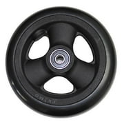 New Solutions CW515 5 x 1 in. Hollow3 Spoke Composite Caster Wheel with 0.32 in. Bearings Wheelchair