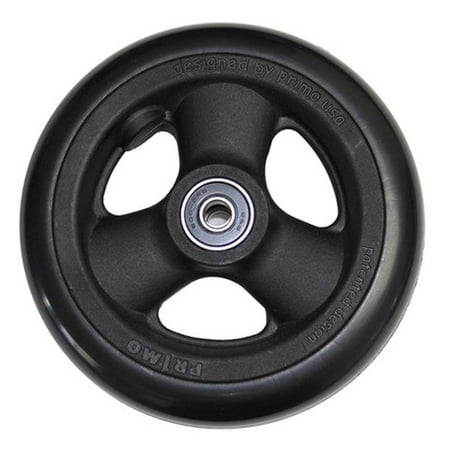 New Solutions CW515 5 x 1 in. Hollow3 Spoke Composite Caster Wheel with 0.32 in. Bearings Wheelchair