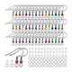 thumbnail image 4 of Juego de suministros para hacer aretes de 300 piezas con ganchos para aretes, anillos para saltar y cierres para aretes para hacer joyas, 4 of 9