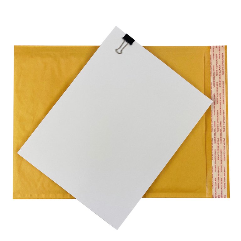Premium Mailers #4 Kraft Bubble Padded Envelopes - 9.5x14.5 Inch, 100 Pack