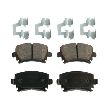 Brake Pad Set Compatible with 2006-2009, 2013 Audi A3 Rear