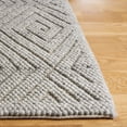 thumbnail image 3 of SAFAVIEH Natura Mitchell Diamond Runner Rug, Grey, 2'3" x 8', 3 of 8