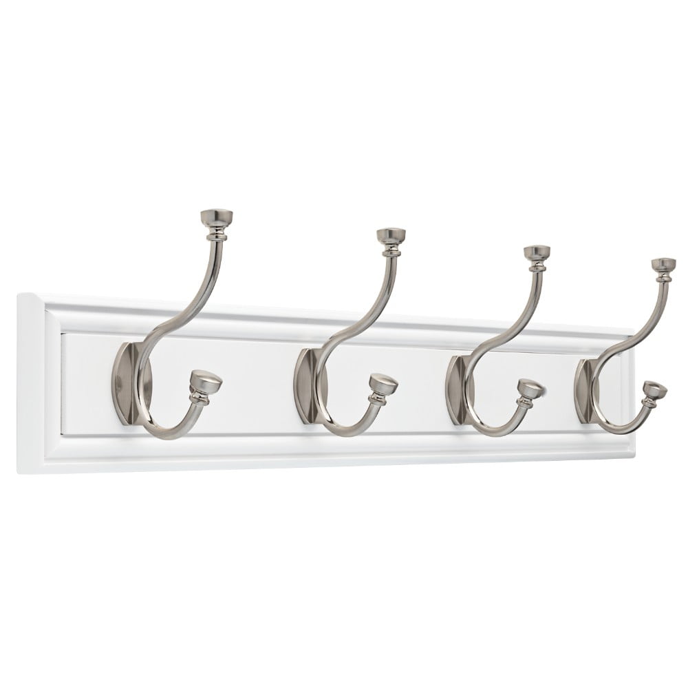 27" Hook Rail Elegant White/ Nickel Threshold™