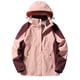 thumbnail image 3 of Chaquetas y abrigos casuales con capucha de manga larga para mujer, traje de exterior con rociador, abrigo informal con solapa y cremallera, abrigo holgado suave con capucha para mujer, 3 of 3