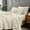 CREAM, variant on 4-Piece Rayon from Bamboo Sheet Set Deep Pocket Soft & Comfortable